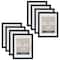 8 Pack: Black 11" x 14" Float Frame, Belmont by Studio Décor®
